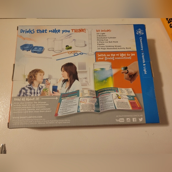 Crazy Drinks Science Lab NIB - Picture 9 of 9